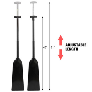 Pala de barco de dragón ajustable IDBF de fibra de carbono de alto rendimiento personalizada para accesorios de manualidades Waterplay - Product Image 2
