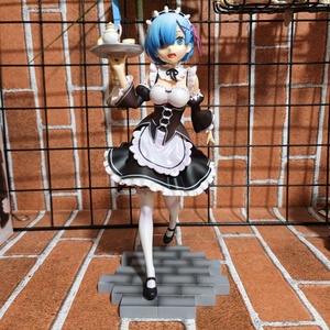 Vie monde différent zéro ODM Anime Figure modèle Double tête Sculpture fantôme Transformation Rem plateau femme de chambre PVC couleur boîte - Product Image 2