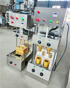 Máquina Eléctrica para Conos de <span class=keywords><strong>Pizza</strong></span>, Máquina para Hacer Pizzas en Espiral, Gran Capacidad, Soporte para Cupcakes y Helados con Horno - Product Image 3