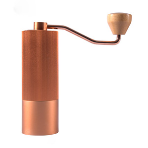 Molinillo de café manual Casso de acero inoxidable con ajuste de grosor, para uso doméstico. - Product Image 1