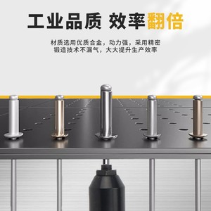 Remachadora Neumática Protooi de 3/8 Pulgadas, Pistola de Remaches Ciegos de 0.8 Mpa, Herramienta Neumática para Fijación de Metal - Product Image 3