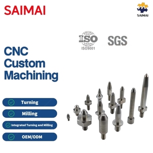 Services d'usinage à faible coût sur mesure selon plans, polissage, passivation, pièces de centrage en acier inoxydable, prix, machines-outils CNC - Product Image 1