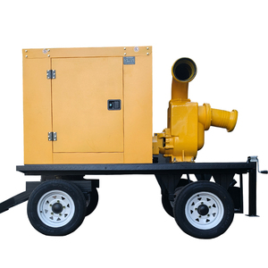 Pompe à eau auto-amorçante 300 m³/h, centrifuge multi-étages à flux mixte, pour drainage et lutte contre les inondations, modèle 006 double usage - Product Image 2