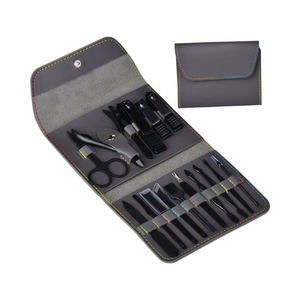 Professional 16 in 1 Stainless Steel Manicure & Pedicure Kit with Eco Friendly Beauty <b>Instruments</b> Set with Leather <b>Case</b> - Product Image 1