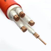 Cable Flexible Resistente al Fuego con Aislamiento Mineral de Cu/MgO, Núcleo de Cobre, Construcción Segura, Transmisión de Energía Estable