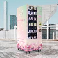 Distributeur Automatique Libre-Service Mini pour Faux Cils Beauté, Machine à Monnayeur Carte de Crédit