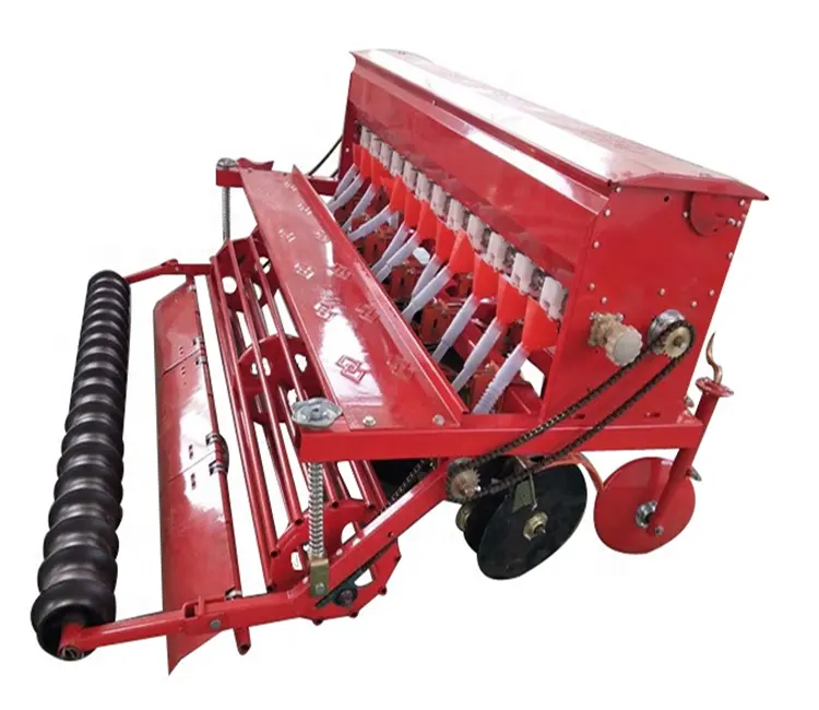 Hot Sale Pertanian Traktor Mesin Beras Gandum Seeder Alfalfa Kedelai Planter