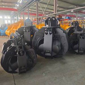 กริปเปอร์เครื่องขุดแบบหมุนที่จับเศษเหล็กไฮดรอลิกเหล็กเปลือกส้มจัดการขยะแกนมอเตอร์ - Product Image 4