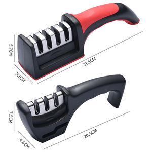 Dao cắt kéo Mài phổ bếp dao & cắt kéo tất cả các loại công cụ mài, đỏ và đen - Product Image 5