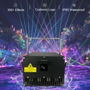 10w rgb dj laser scanner système galvo pour animation de scène bas prix projecteur de lumière laser extérieur