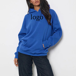 Sudadera con Capucha Extra Grande, Sin Cordones, Antiencogimiento, de Algodón y Felpa, Talla Grande, Sin Marca, de Alta Calidad, con Logotipo Personalizado - Product Image 2