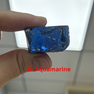 Circonita Cúbica Azul Océano, Piedra Preciosa de Aguamarina sin Cortar al por Mayor, Materia Prima - Product Image 6