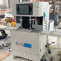 WEIKE CNC perfil de aluminio esquina conexión CNC fresadora para equipo de puerta de ventana de aluminio