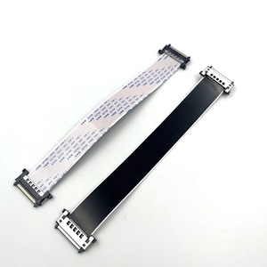 Câble LVDS YZCONN sur mesure pour téléviseurs LED, fabricant professionnel de rallonges à ruban FFC 40 broches, 30 broches, 20 broches, 51 broches - Product Image 2