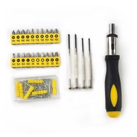 129 pièces Kit d'outils à main d'entretien professionnel général à usage domestique ensemble de boîtes à outils de bricolage avec boîtier en plastique