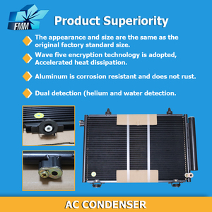 Condensador 88460-12600 para AXIO NZE161 Corolla Fielder/Axio/Altis - Product Image 2