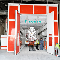 Mesin Powder Coating dengan Spray Gun dan Booth Pengecatan Semprot Industri