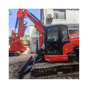 Pour KUBOTA KX165 Original japon utilisé 6.5 tonnes hydraulique pelle sur chenilles EPA CE certifié d'occasion Machine compacte - Product Image 1