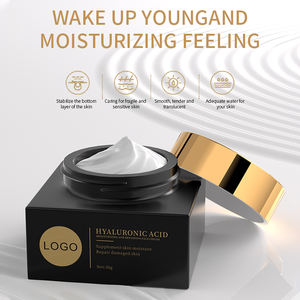 Crème pour le visage anti-rides hydratante à l'acide hyaluronique blanchissante éclaircissante à la vitamine C biologique naturelle en marque privée OEM - Product Image 2