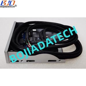 3,5 "ПК чехол для компьютера гибкий отсек USB Передняя панель Серебристая с 2*5 Гбит/с USB 3,0 + двойной USB 2,0 разъем в наличии - Product Image 5