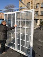 Portes coulissantes intérieures en PVC de haute qualité à double vitrage pour pièce