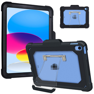 Funda con soporte de protección contra caídas para <span class=keywords><strong>R</strong></span> iPad 10th 11th A16 11 '3 en 1 Heavy Duty Rugged Tablet Cover - Product Image 2