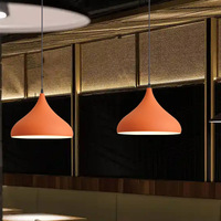 Salon salle à manger industriel Vintage suspension lampe Orange moderne minimaliste nordique cuisine suspension