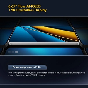 POCO X6 Pro 5G Versión Global Smartphone Dimensity 8300-Ultra Pantalla AMOLED Flow de 6.67" y 1.5K, 64MP, 67W, NFC - Product Image 4