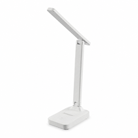 Lampe de table LED à 3 températures de couleur, rechargeable, pliable, pour la lecture
