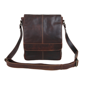 Wholesale Supply Professional Leather Crossbody Bag with Multiple Organizer Compartments for Work Travel and Daily Use For Sale - Product Image 4