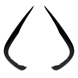 Mercedes-Benz E-Class W213 Front Bumper Canard Carbon Fiber Texture 2016-2020 E200 260 300 AMG Style Modification - Product Image 3