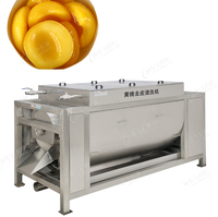 Automatische 500Kg Schilmachine Voor Fruit Sinaasappel Groente & Aardappel Huidsnijder & Dunschiller Met Versnellingsbak Motor Fabriek