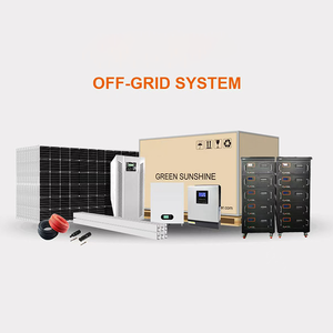 Nouveau système solaire domestique hors réseau complet 10KW onduleur <span class=keywords><strong>source</strong></span> d'énergie solaire hybride au lithium <span class=keywords><strong>source</strong></span> d'énergie verte - Product Image 5