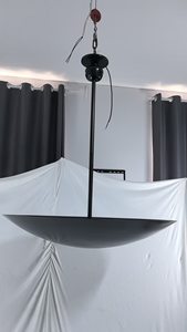 Lustre en laiton de style moderne du milieu du siècle, luminaire suspendu minimaliste à LED de luxe pour salon, salle à manger, cuisine, entrée, 110V - Product Image 6