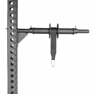Rodillo de Muñeca para Entrenamiento de Gimnasio VIGFIT, Fortalecedor de Muñeca de Alta Resistencia Montado en Rack, Rodillo de Muñeca para Fortalecer el Antebrazo - Product Image 2