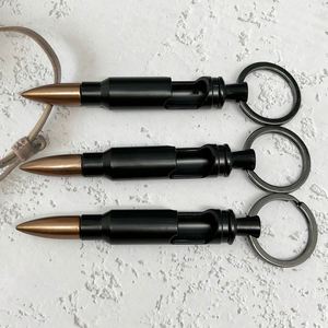 Llavero Abridor de Botellas de Metal Negro Personalizado con Bandera Americana y Bala Calibre 50 para Veteranos, para Uso en el Hogar, Vino y Bar, Desde China - Product Image 2