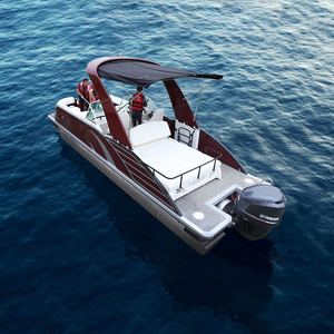 Kinocean nouveau design de <span class=keywords><strong>bateau</strong></span> électrique en aluminium, <span class=keywords><strong>bateau</strong></span> de pêche flottant, ponton, <span class=keywords><strong>moteur</strong></span> de fête, <span class=keywords><strong>bateau</strong></span> de maison à vendre - Product Image 6