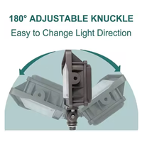 Minglight Factory Vente en gros 30W 50W IP65 Projecteur LED extérieur industriel pour éclairage de voirie, de terrains, de bâtiments et de jardins, certifié ETL DLC