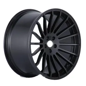 Good Car Wheel Rims Satin Black Color 21 Inch 10J 11.5J 5x112 120 130 PCD Aluminum Alloy Wheel Rims