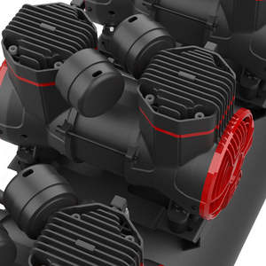 Compresor de Aire Industrial <span class=keywords><strong>Auarita</strong></span> de Alta Calidad, Sin Aceite, de 3 Cilindros, Tanque de 100L, 220V, Fabricantes - Product Image 5