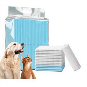 Coussinets absorbants pour animaux de compagnie en non-tissé SAP et fibres de pâte de bois, spécifiques chiens et chats, épaissis, anti-urine, forte absorption - Product Image 1