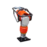 Vente d'usine nouveau 220V électrique saut Jack compacteur de sol terre pilon Construction moteur essence Vibration bourrage moteur