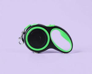 Laisse Rétractable de Luxe pour Chien, 5m, Vert et Noir, Solide, Personnalisée, Style Western, avec Attache Rapide, Conception Durable, pour Chiens jusqu'à 50kg, Vente en Gros, OEM, ODM - Product Image 1