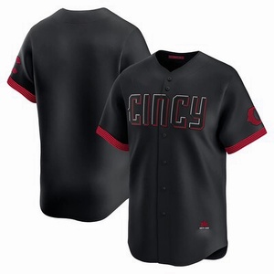 Camiseta Deportiva de Béisbol Cosida del Equipo Estadounidense de Cincinnati, Impresa, de Alta Calidad y Económica, al por Mayor - Product Image 2