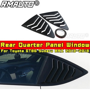 For Toyota GT86 Subaru BRZ Car Side Rear <b>Window</b> Louver Shutter <b>Cover</b> For Toyota GT86 Subaru BRZ 2013-2018 Car Accessories - Product Image 2