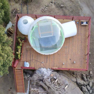 Di Campeggio esterna Trasparente Trasparente di Cristallo Gonfiabile Tenda Bolla/Bolla Gonfiabile Tenda a Cupola Con telaio in acciaio - Product Image 6
