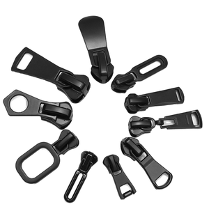 Tiradores de Cremallera Metálicos Pintados Sin Níquel con Bloqueo Automático, Estilos Personalizados para Prendas - ODM/OEM, Tamaños Personalizados 3 #   5 #   7 #   8 # - Product Image 1