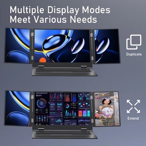 Laptop MAX16 hoàn toàn mới, chip <span class=keywords><strong>Core</strong></span> <span class=keywords><strong>i7</strong></span> thế hệ 12 (1270P), màn hình 16 inch + hai màn hình phụ 10.5 inch, RAM 64GB, ba màn hình, dùng cho cá nhân & gia đình - Product Image 5