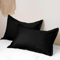 Taie d'oreiller 100% coton de luxe de haute qualité taie d'oreiller en gros pour hôtel, housse de coussin