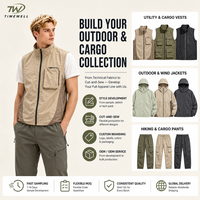 Gilet de randonnée unisexe, imperméable, séchage rapide, multi-poches, veste sans manches, veste de plein air, fournisseurs en gros d'usine
